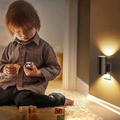 Verthara Remote Control Plug-In LED Wall Night Light