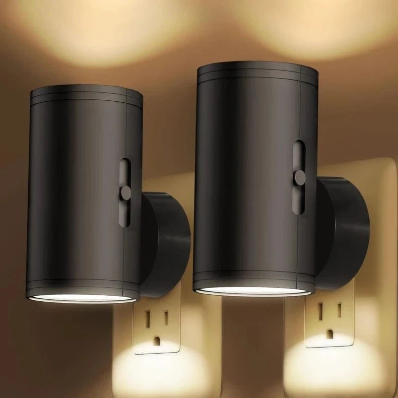 Verthara Remote Control Plug-In LED Wall Night Light