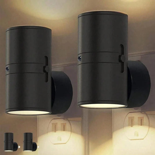 Verthara Remote Control Plug-In LED Wall Night Light
