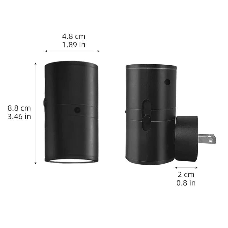 Verthara Remote Control Plug-In LED Wall Night Light