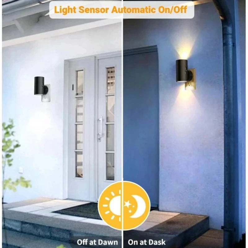 Verthara Remote Control Plug-In LED Wall Night Light