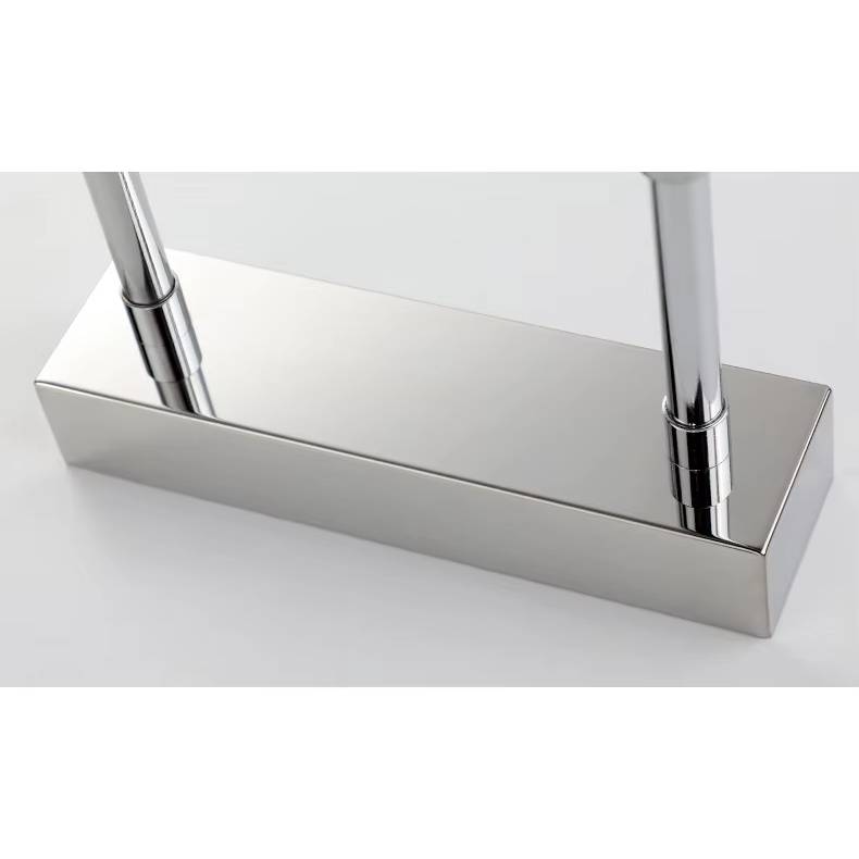 Verthara Retractable LED Bathroom Mirror Light – Waterproof Anti-Fog Sconce Lamp for Modern Vanity Use, Adjustable Length 40/50cm