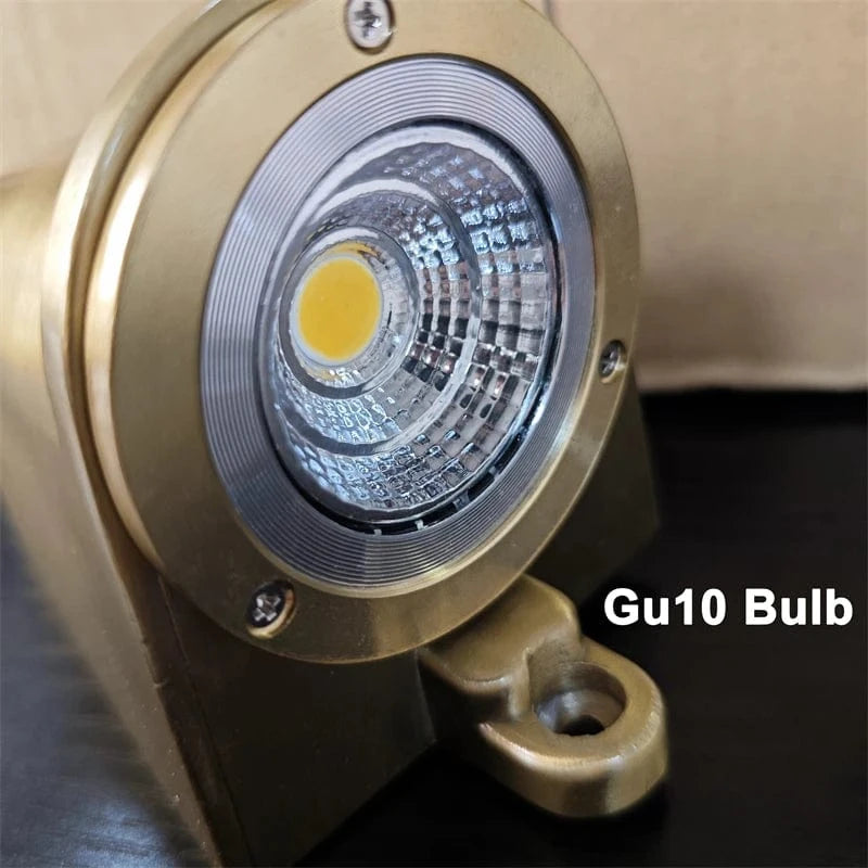Verthara Retro Aluminum Wall Sconce – LED Wall Lamp in Silver or Gold for Art Exhibitions and Decorative Spaces