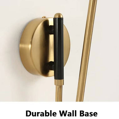 Verthara Retro Industrial Wall Lamp with Matte Finish – E14 Sconce Light for Bedroom Decoration