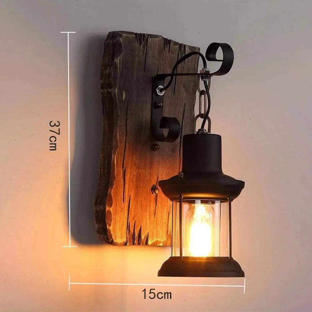 Verthara Retro Industrial Wall Light Fixture with Cage Shade – Vintage Wall Sconce for Living Room, Dining Room, Restaurant, and Bar Square-No bulb / 5 Pcs