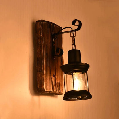 Verthara Retro Industrial Wall Light Fixture with Cage Shade – Vintage Wall Sconce for Living Room, Dining Room, Restaurant, and Bar