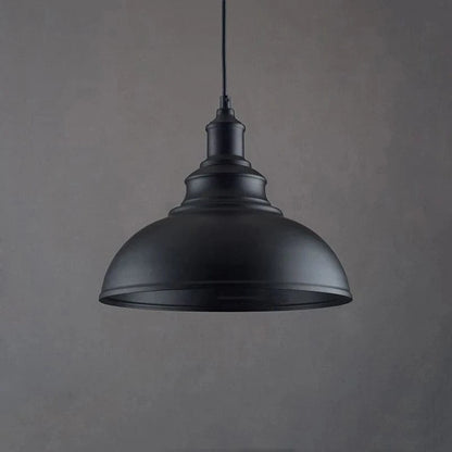 Verthara Retro Nordic Industrial Dining Table Pendant Light – Iron Pot Cover Over Dining Table Lighting