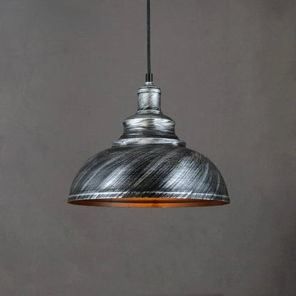 Verthara Retro Nordic Industrial Dining Table Pendant Light – Iron Pot Cover Over Dining Table Lighting