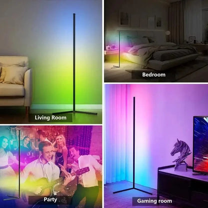 Verthara RGB Corner Standing Floor Lamp