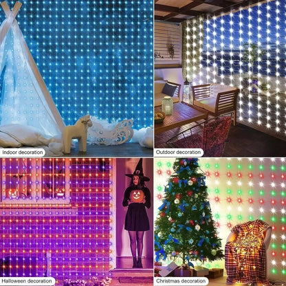 Verthara RGBIC Curtain String Lights APP Bluetooth Control