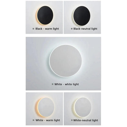 Verthara Round LED Wall Light