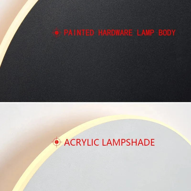 Verthara Round LED Wall Light