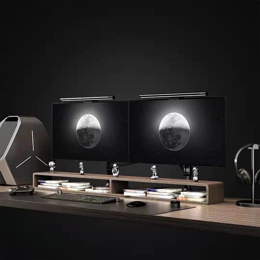 Verthara Screen Hanging LED Desk Lamp with Remote Control – Adjustable Color Temperature for Eye Protection