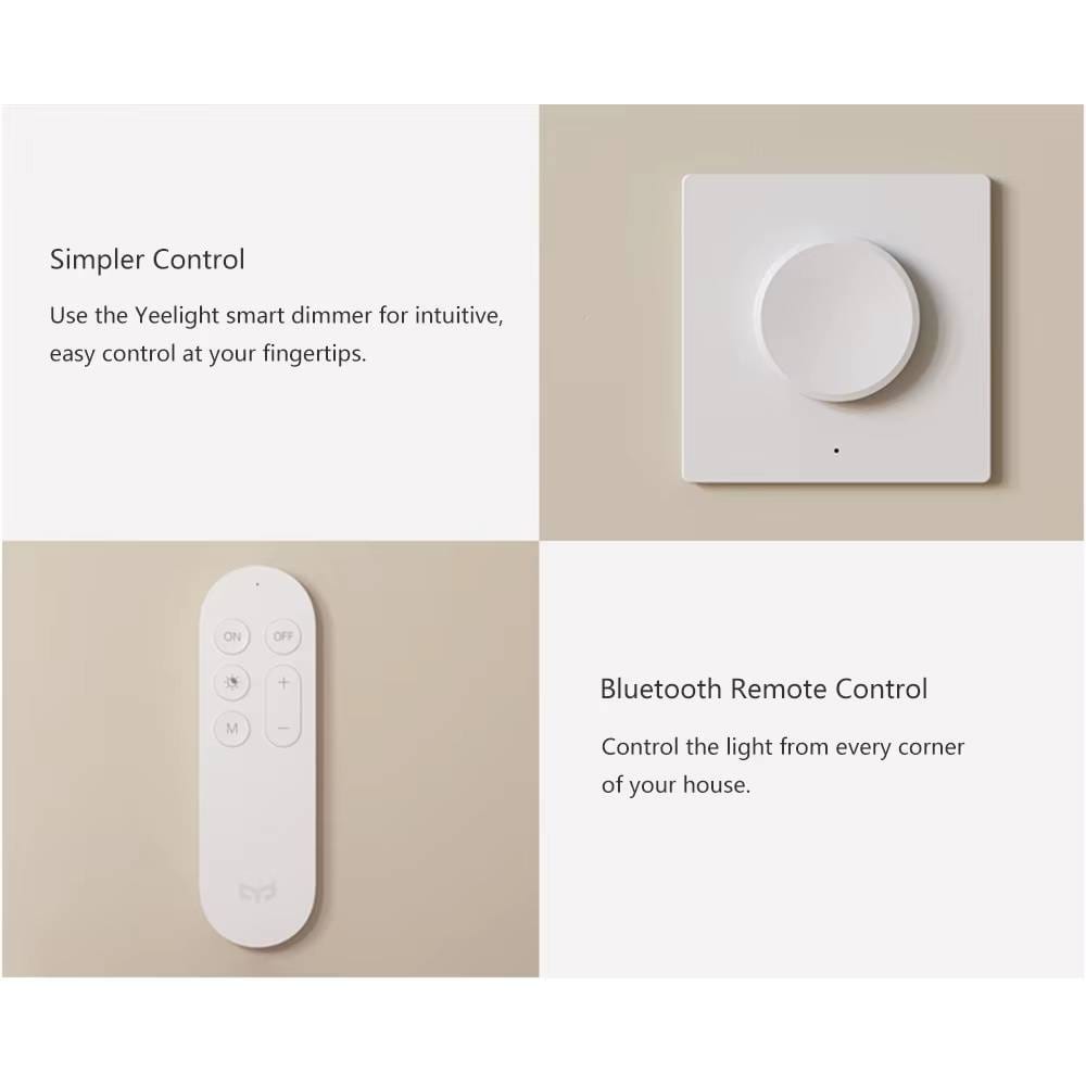 Verthara Smart LED Ceiling Light Fixture, Dimmable 23W with Adjustable Color Temperature 2700K-6500K, 1500lm, Remote Control Default