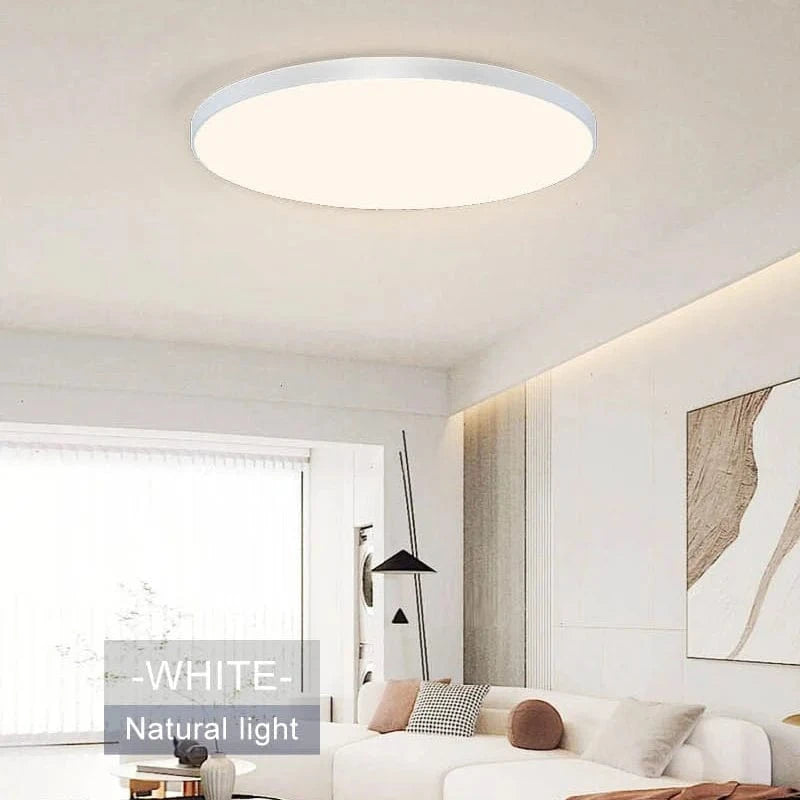 Verthara Smart LED Flush Mount Ceiling Light Fixture – Dimmable Color Temperature Control for Bedroom and Living Room