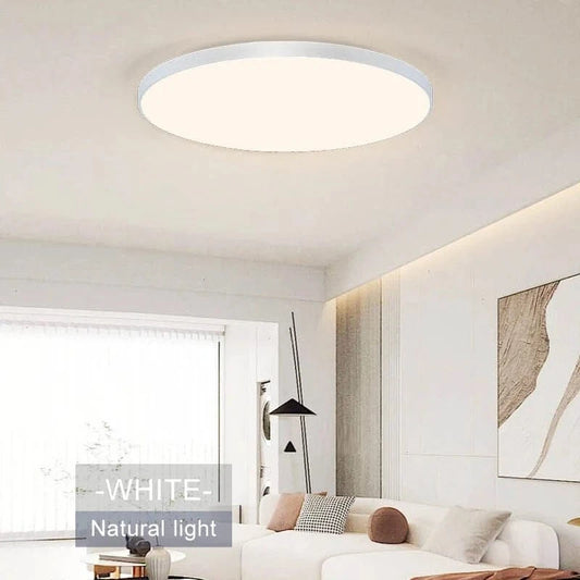 Verthara Smart LED Flush Mount Ceiling Light Fixture – Dimmable Color Temperature Control for Bedroom and Living Room