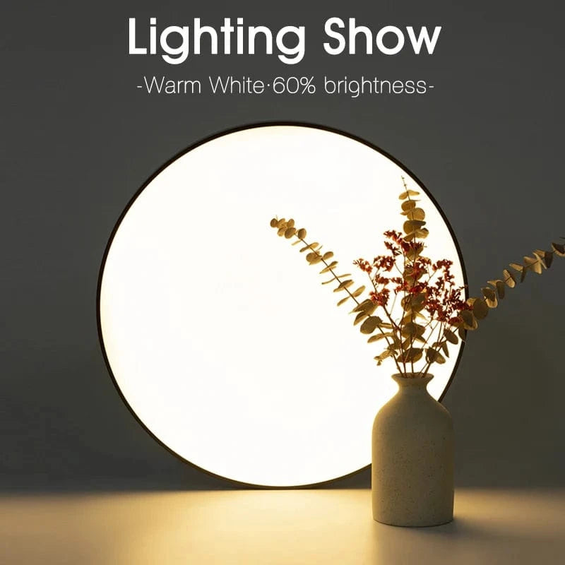 Verthara Smart LED Flush Mount Ceiling Light Fixture – Dimmable Color Temperature Control for Bedroom and Living Room