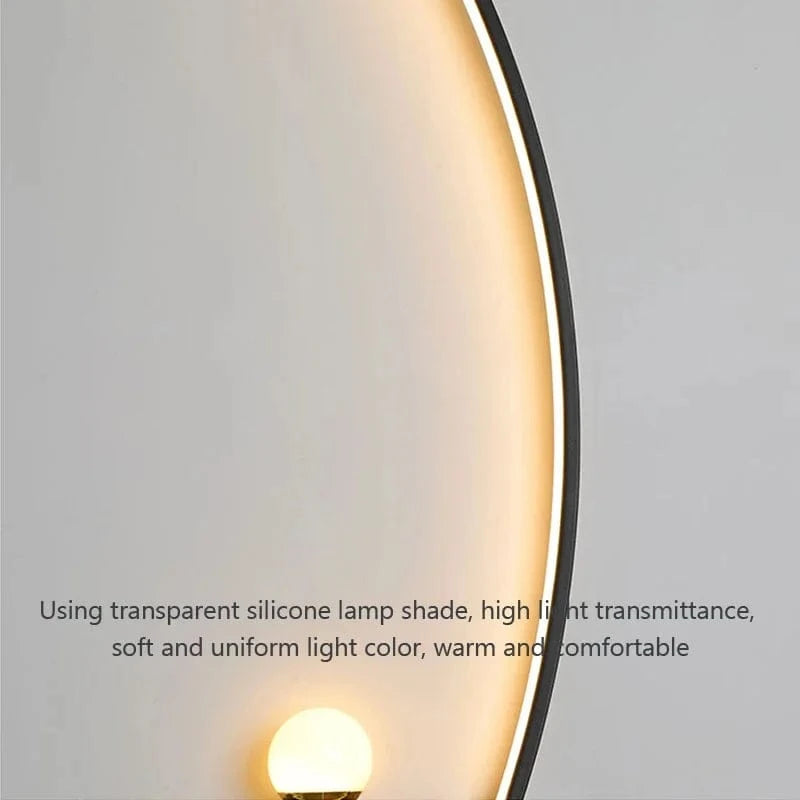 Verthara Smart LED Wall Lamp with Remote Control – Modern Minimalist Indoor Wall Sconce for Bedroom and Living Room Lighting