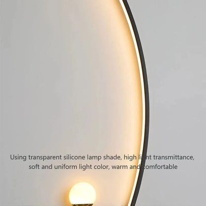 Verthara Smart LED Wall Lamp with Remote Control – Modern Minimalist Indoor Wall Sconce for Bedroom and Living Room Lighting