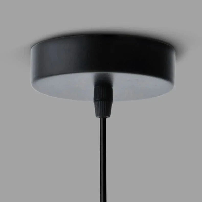 Verthara Smoke Grey Glass Pendant Light