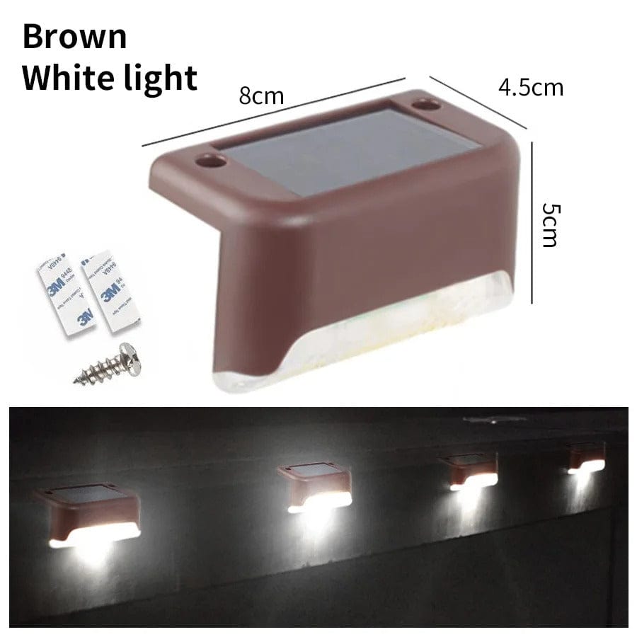 Verthara Solar Deck Lights - Outdoor Step Lighting