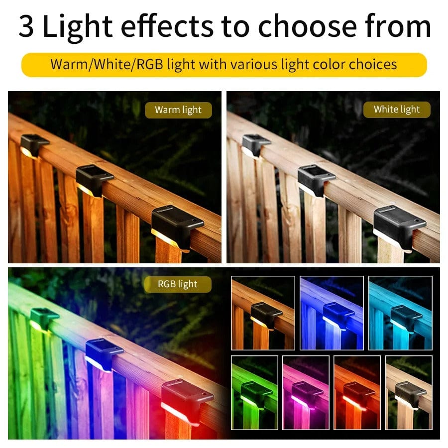 Verthara Solar Deck Lights - Outdoor Step Lighting