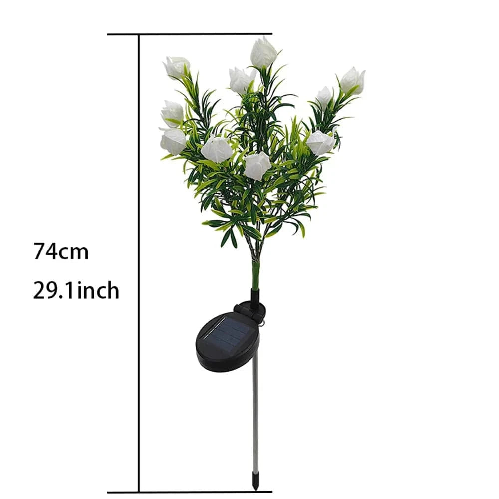 Verthara Solar Flower Tree Light - 42 LED Gardenia Lamp