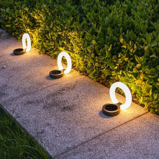 Verthara Solar LED Outdoor Garden Lights – Waterproof 4-Pack Atmosphere Lamps for Walkways and Porches