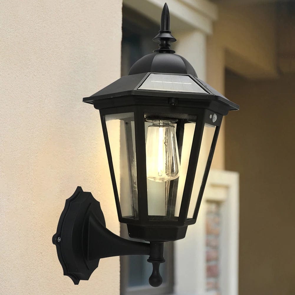 Verthara Solar LED Pathway Lights - Retro Design - Intelligent Light Control - Waterproof - Easy Installation - Two-Colour Options