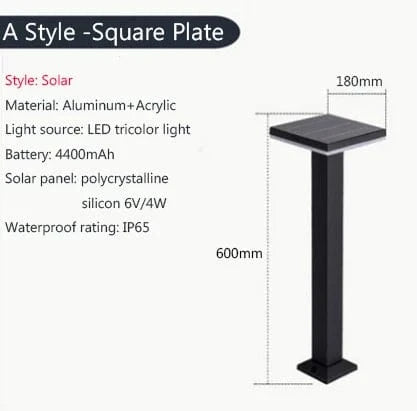 Verthara Solar Pathway Lights, Super Bright Waterproof Outdoor Garden Path Lights, Easy Installation Solar LED Landscape Lighting A