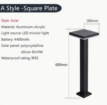 Verthara Solar Pathway Lights, Super Bright Waterproof Outdoor Garden Path Lights, Easy Installation Solar LED Landscape Lighting A