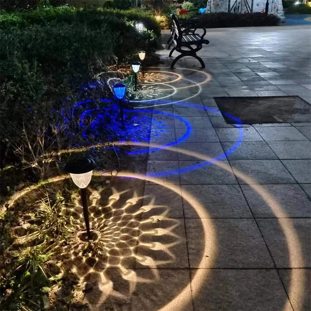 Verthara Solar Shadow Garden Light Warm White