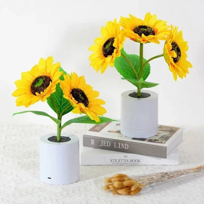 Verthara Sunflower Rechargeable LED Night Light