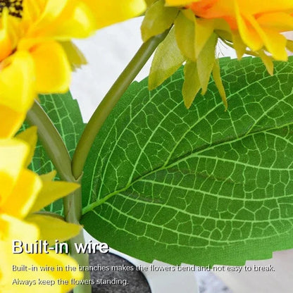 Verthara Sunflower Rechargeable LED Night Light