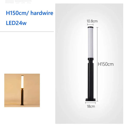 Verthara Super Bright Outdoor LED Landscape Lighting – Energy Saving Anti-Corrosion Pillar Lamp for Pathways and Parks