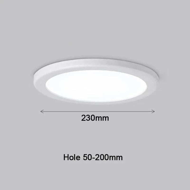 Verthara Ultra-Thin 600x600 LED Panel Light – Adjustable Brightness Ceiling Panel Lights for Office and Living Room round-20w-WH / White light