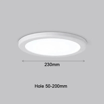 Verthara Ultra-Thin 600x600 LED Panel Light – Adjustable Brightness Ceiling Panel Lights for Office and Living Room round-20w-WH / White light