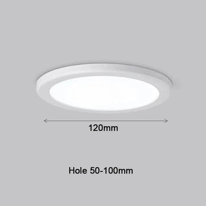 Verthara Ultra-Thin 600x600 LED Panel Light – Adjustable Brightness Ceiling Panel Lights for Office and Living Room round-8w-WH / White light