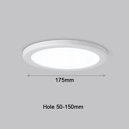 Verthara Ultra-Thin 600x600 LED Panel Light – Adjustable Brightness Ceiling Panel Lights for Office and Living Room round-15w-WH / White light