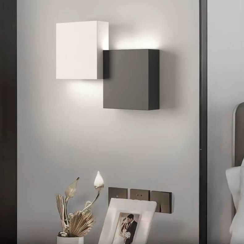 Verthara Ultra-Thin Modern Wall Light for Indoor and Outdoor Use – Dimmable with Remote, Multiple Color Temperatures