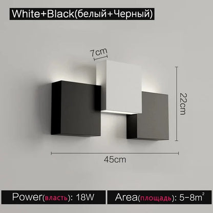 Verthara Ultra-Thin Modern Wall Light for Indoor and Outdoor Use – Dimmable with Remote, Multiple Color Temperatures