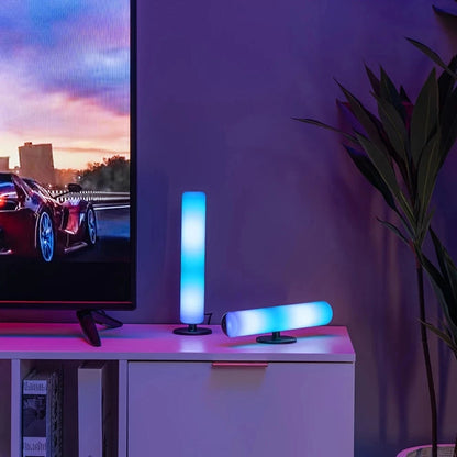 Verthara USB Rechargeable RGB Music Rhythm Light Bar – Compact Christmas Decoration with Music Sync Function