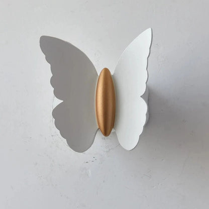 Verthara Waterproof 6W LED Garden Light – Aluminum Butterfly Outdoor Wall Lamp for Decor Cold White / White color