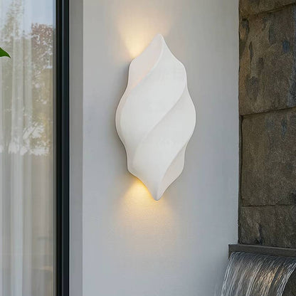 Verthara Waterproof Outdoor Wall Lamp – Modern Exterior Wall Lights for Courtyards, Entrances, and Balconies – Energy Efficient Black Lantern A style white