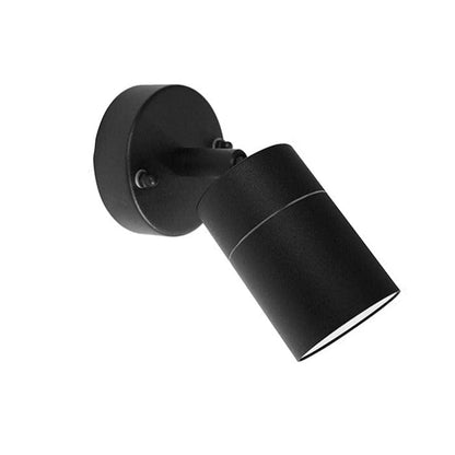 Verthara Waterproof Outdoor Wall Lamp - Stainless Steel Up and Down Lights for Garden and Porch, Modern Exterior Wall Lights Black 1head / Warm White 3000K