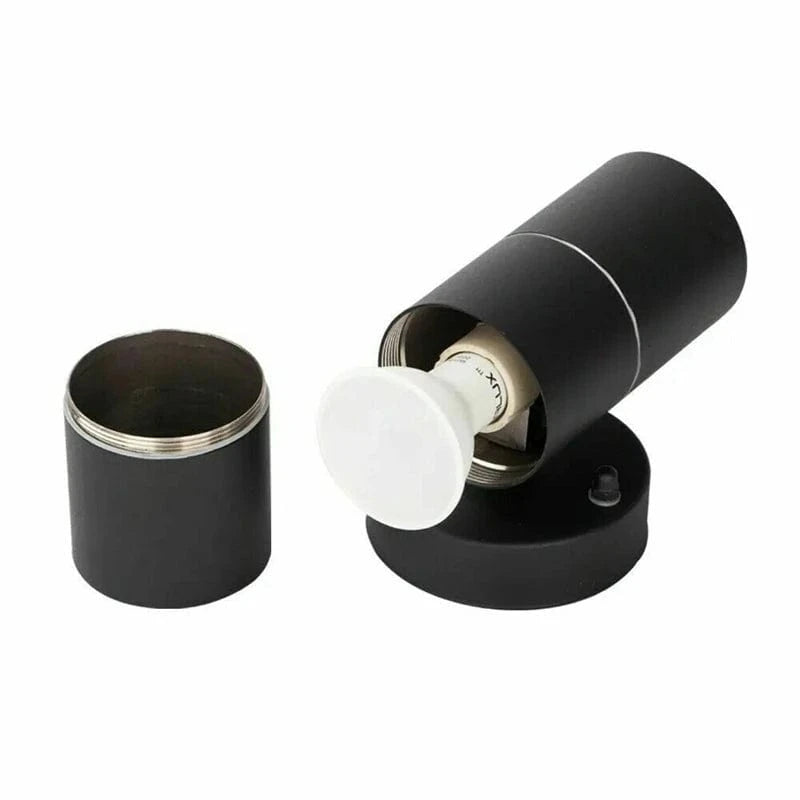 Verthara Waterproof Outdoor Wall Lamp - Stainless Steel Up and Down Lights for Garden and Porch, Modern Exterior Wall Lights