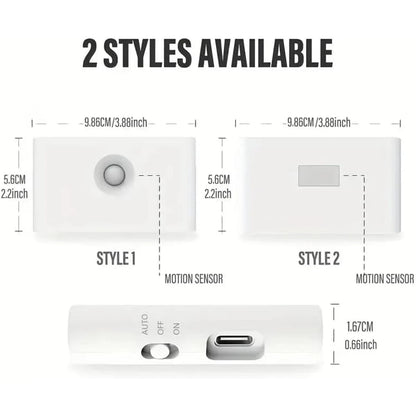 Verthara Wireless LED Motion Sensor Night Light With Magnetic Mount – Rechargeable - Warm White - Indoor Use - Long Battery Life - Smart Control