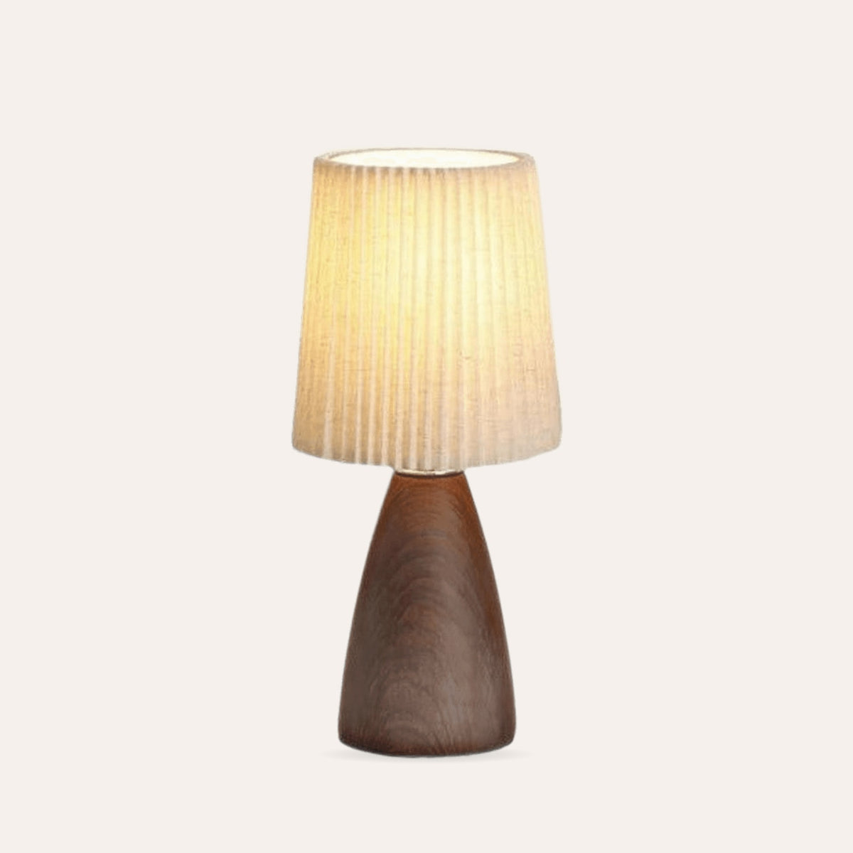 Vintage Pleated Table Lamp