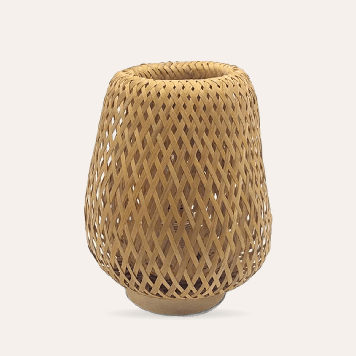 Vintage Wooden Table Lamp