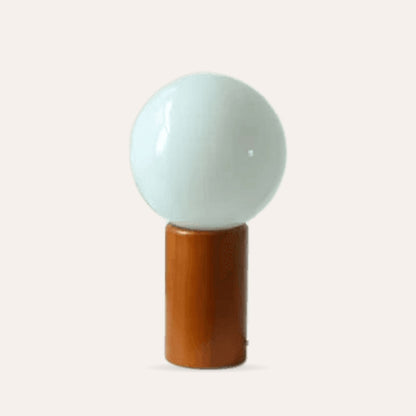 Wooden Ceramic Table Lamp